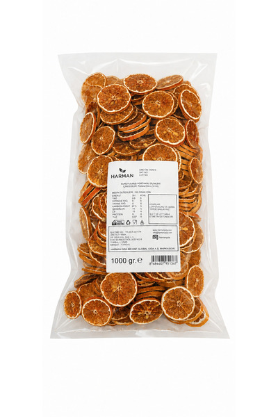 HARMAN Doğal Kuru Portakal Dilimleri 1 KG