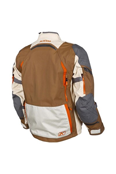 Klim Badlands Pro Korumalı Motosiklet Montu Kahverengi Bej