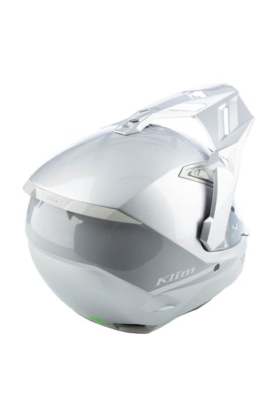 Klim X1 Alpha Carbon Korumalı ADV Motosiklet Kaskı Gümüş Gri
