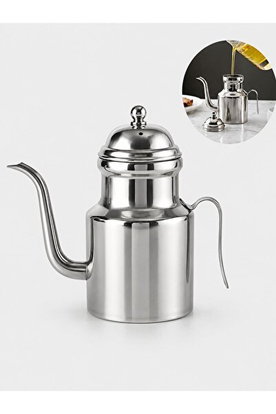 Chavin Mini Boy Komple 304 Çelik Silver 310 ml Yağdanlık Sosluk ve Sirkelik c...