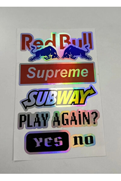 TKY Hologram Rear Window Sticker Label Model 004