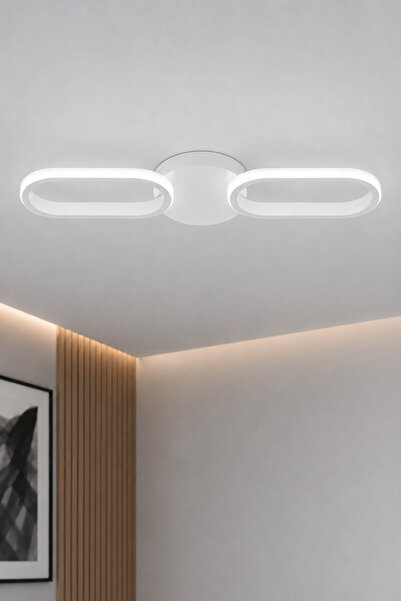 AvizeGO Hilton 2'li LED Plafonyer Avize