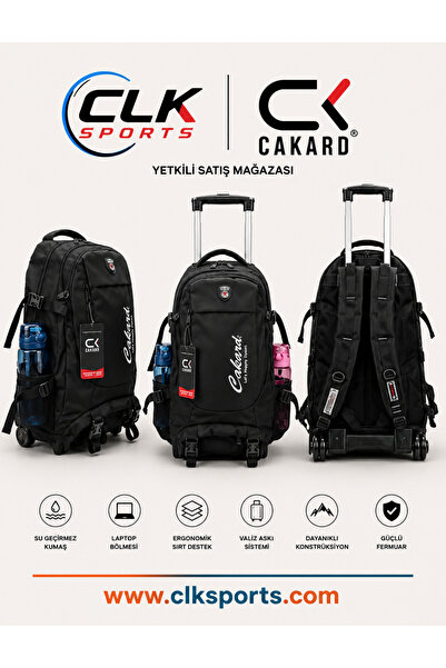 CAKARD ÇANTA Wheeled, Trolley, Cabin Size, Travel, Mountaineering Backpack
