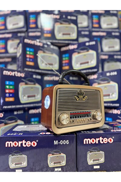 Manessa 301 Nostalji Bluetooth Radyo Usb Sd Mp3 Player Pra-157
