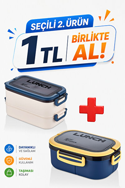 M&L LUNCH BOX 6 Bölmeli Taşınabilir Yemek Kabı Lunch Box Diyet Beslenme Kutus...