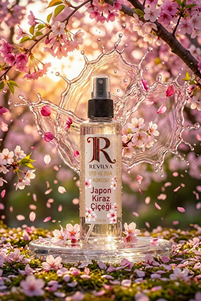 Revilya Japon Kİrazı Çiçeği Oda, Oto ve Araç Kokusu 200 ML | Sigara Kokusu Gi...