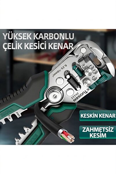 TUOSEN 26322 Otomatik Kablo Soyucu Pense