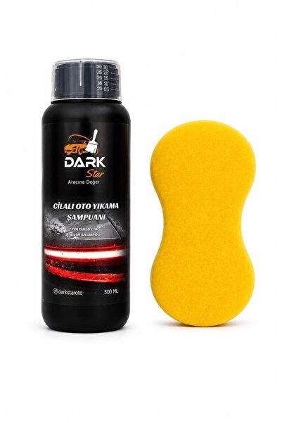 Dark Star Cilalı Oto Şampuanı Konsantre Ph Nötr Sakız Kokulu 500 ml - Yıkama ...
