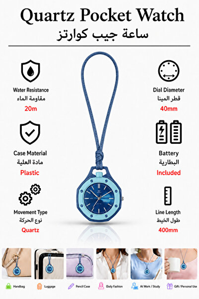 Baytix HOME Girls Fashion Analog Pocket Watch Ladies Casual Colorful Stylish ...