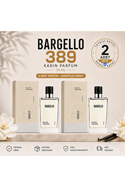 Bargello Bayan Parfüm 389 Floral 50 ML EDP 19869284130389 x2