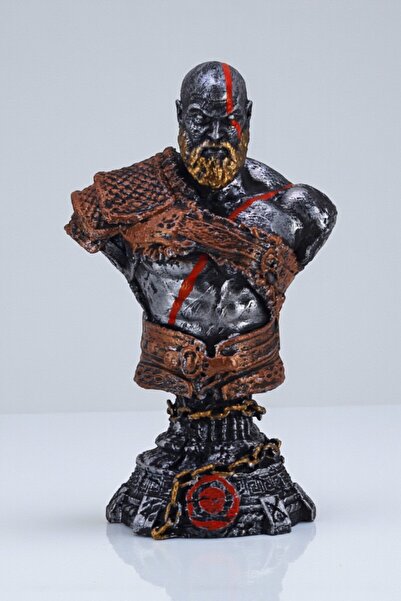 Hunga God Of War - Kratos Figür Büst - 11 Cm