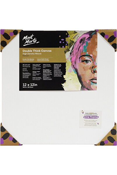 Mont Marte Premium Kanvas Çam Çerçeve DT 30.5x30.5cm
