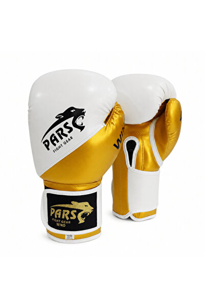 Pars Wind Pro Boks Eldiveni Gold-Beyaz PRS-3607