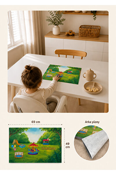 SHG HOME Nature Themed Interactive Play Mat