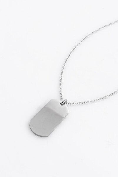 UKHWD SUPPLY Steel Soldier Tag Necklace