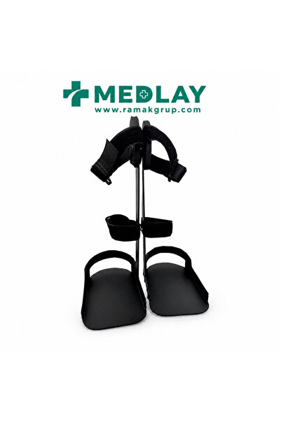 MEDLAY Egzersiz Bisikletine Uygun Bacak Destek Ve Sabitleme Aparatı - Engelli...