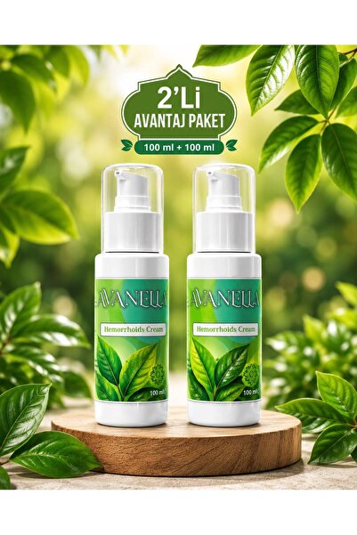 Avanella 2li H.emoroid Kremi 100ml + 100ml Bitkisel Bakım Kremi