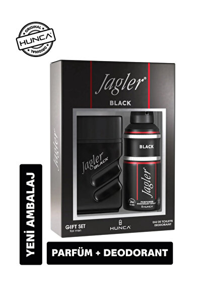 Jagler Black Edt 90 Ml Erkek Parfümü + 150 Ml Deodorant Set
