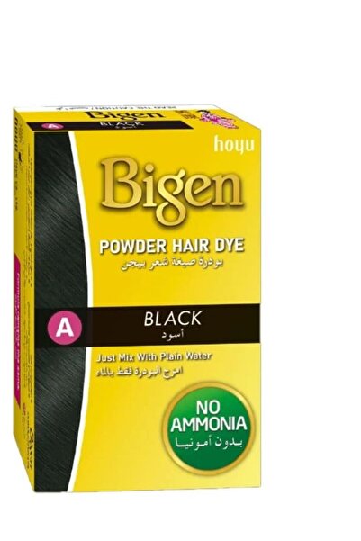BİGEN Bigen Powder Hair Dye - Black Black A 6g