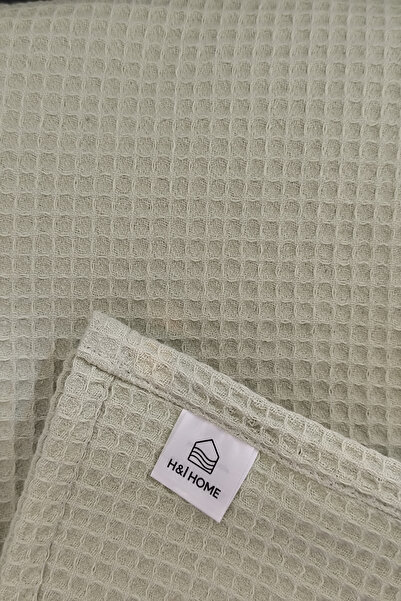 H&İ HOME TEXTILE فراش وافل ذو ملمس بارز قطن مفرد قماش بيكي مقاس غطاء أريكة 15...
