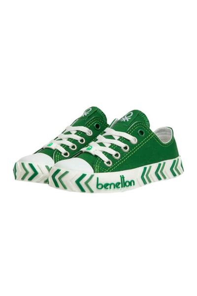 Benetton Ayakkabı Spor Filet Yeşil