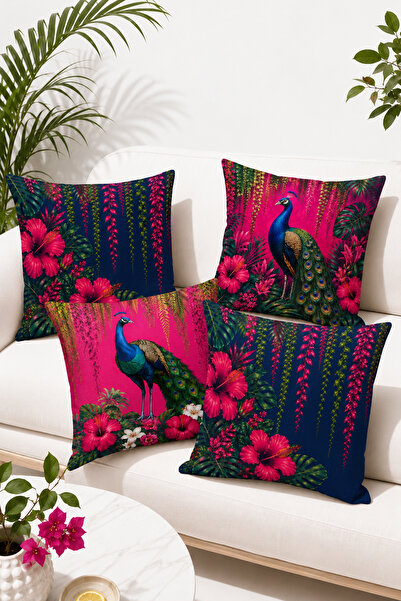 Bertille Home Serija pop arta, dvostrano digitalno štampani set od 4 navlake ...