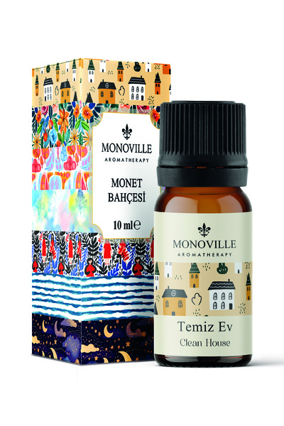 Monoville Temiz Ev Uçucu Yağ Karışımı 10 ml (Clean House Essential Oil Blend)