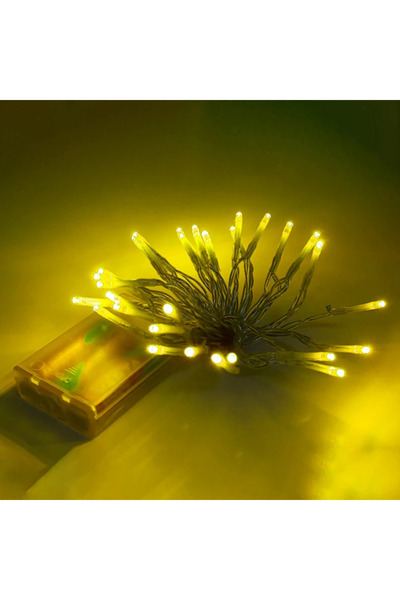 OEM Instalatie cu baterii, 50 led, diverse culori