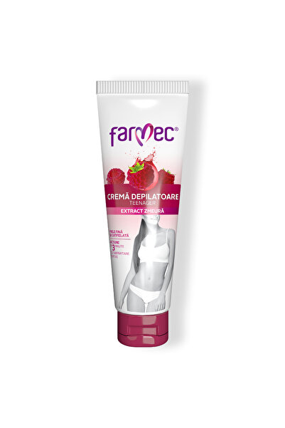 Farmec Crema Depilatoare Teenager Extract De Zmeura 150Ml