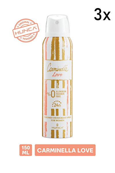 Carminella Love Kadın Deodorant 150 ml - 3 adet