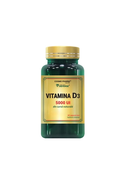Cosmo Pharm Vitamina D3 5000UI 60cps