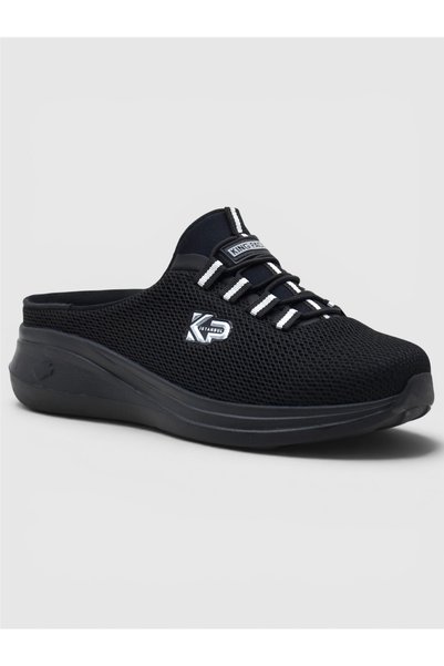 KİNG PAOLO D5109 Krakers Sabo - Black - Women's Sandals