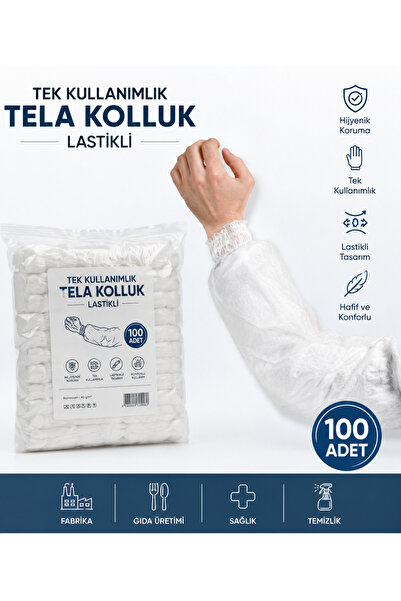 Besni Ticaret Tek Kullanımlık 3 Lastikli Ribanalı Kolluk 500 lü Paket