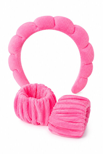 Ecrou Bulut Saç Bandı Set Pembe