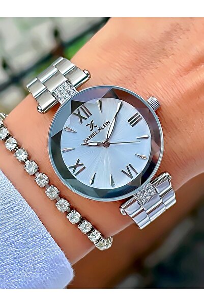 Daniel Klein Steel Cord Waterproof Women Wrist Watch