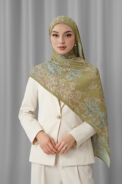 Buttonscarves Granada Piliseli Şal - Olive
