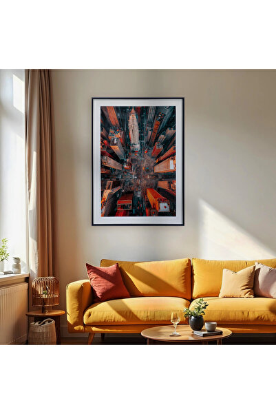 MallDeco Tablou Canvas Metropolitan, Finisaj Lucios
