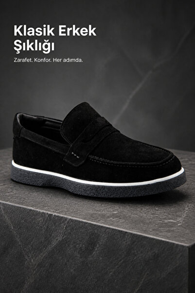 PATRICK CASSA Men's Genuine Leather Classic Casual Shoes