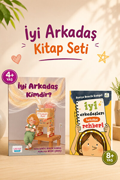 Elma Çocuk İyi Arkadaş Kimdir? & İyi Arkadaşları Tanıma Rehberi - 2 Kitap - S...