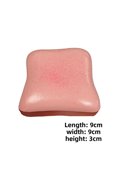 Choice Bandai Pink 1pc 4pcs Butter Toast Squishy Fidget Toy Soft Slow Rising ...