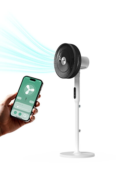 Xenon Smart Akıllı Vantilatör | 60W, Mobil Kontrol, Wifi, Kumandalı, 3 Kademe...