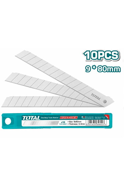 TOTAL - SET 10 LAME CUTTER 9*80MM