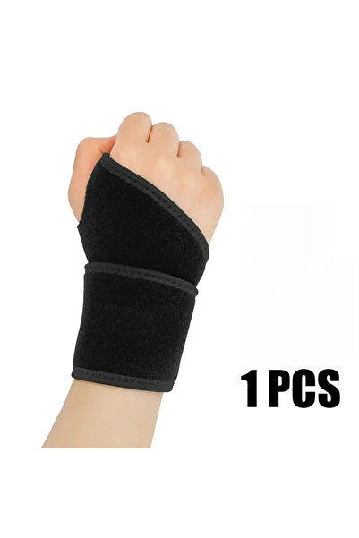Choice 1pcs Black 1/2pcs Outdoor Sports Can Adjust Wrist Guards, Tendinitis, ...