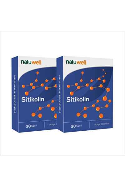 Natuwell Sitikolin 30 Kapsül - 2 Adet
