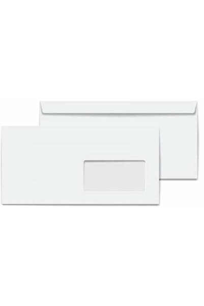 Doğan Bouquet Envelope with Silicone Window 11X22 110 Gr 25 Li