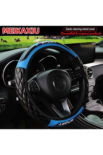 Choice Blue PU Soft Leather Crystal Carbon Fiber Embroidered SPORT Car Rimles...