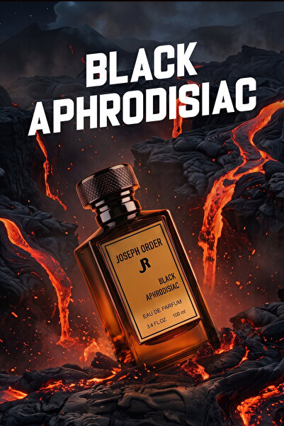 joseph order Black Aphrodisiac 100 Ml Erkek Parfüm – Kalıcı & Baharatlı