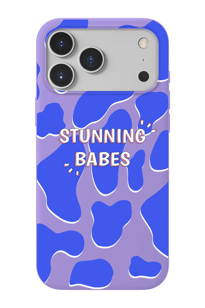 shoptocase iPhone 17 Pro Max Uyumlu Sunning Babes Desenli İçi Süet Lansman Te...