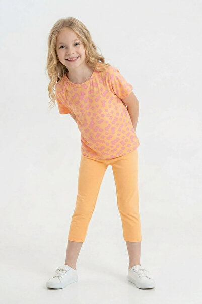 HAUSEkids 6-9 godina Novo Daisy Relaxe Devojčin Kostim-Oranž