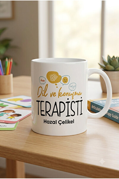 Hediyenikap Dil Ve Konuşma Terapisti Kupa Bardak